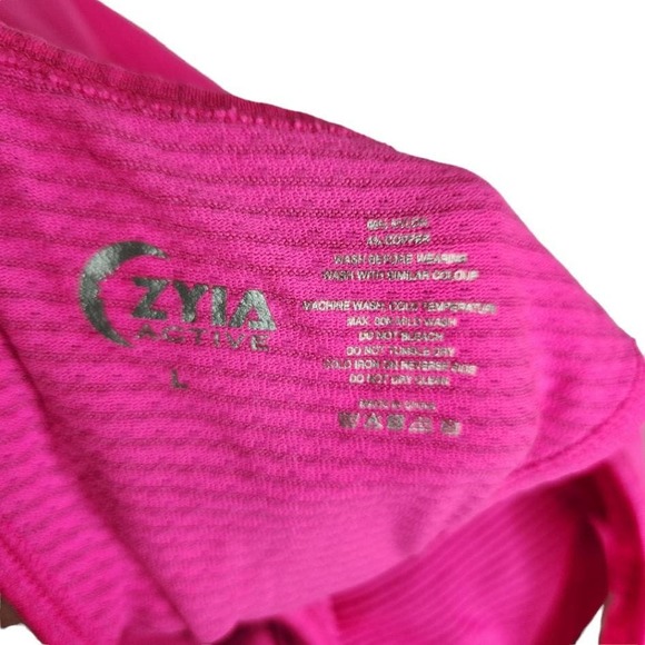 Zyia Active Seamless Copper Charged Tank Top Women's Large Hot Pink - Picture 8 of 8
